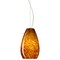 Besa Lighting Pera 9 Cord Pendant, Amber Cloud, Satin Nickel Finish, 1x9W LED 1KX-412618-LED-SN - alternate 1
